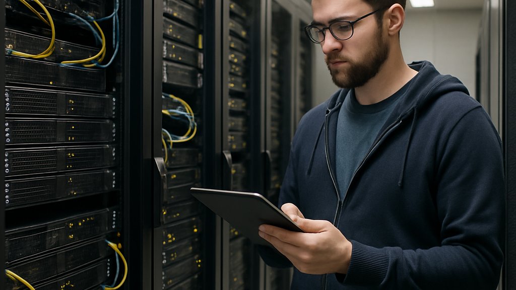 Oracle AI Infrastructure Growth inside a modern server room