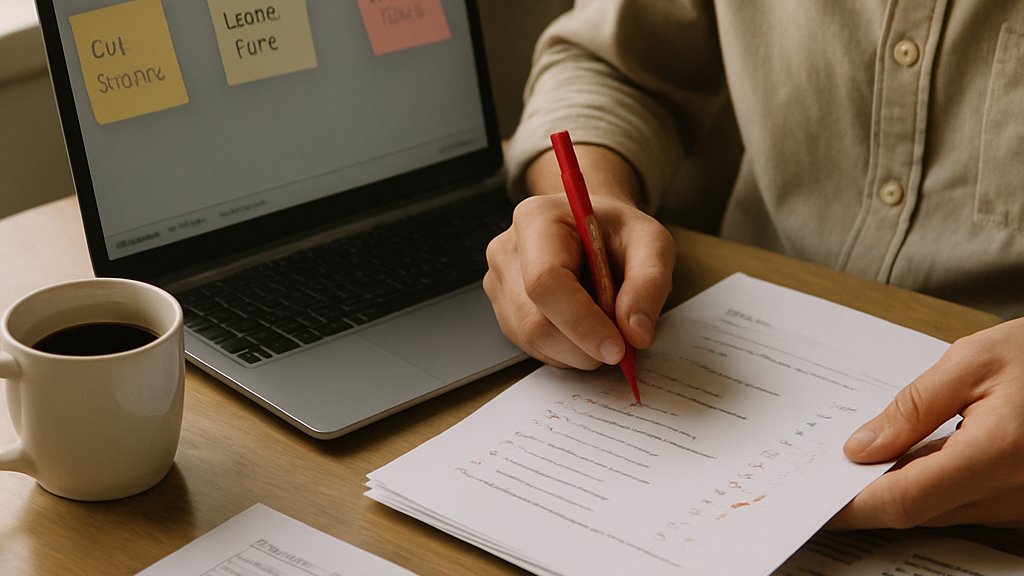 Teacher planning desk highlighting AI Education Impact and time savings