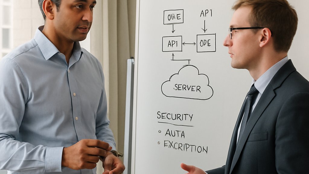 Engineers discussing AI Coding Agent security and rollout strategy