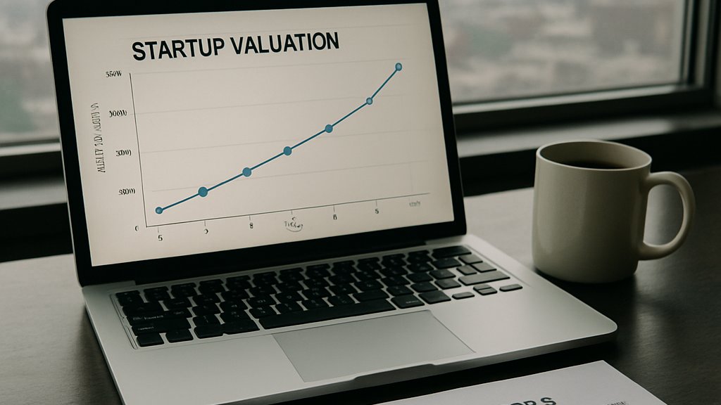 AI Startup Funding analysis with startup valuation charts and market notes