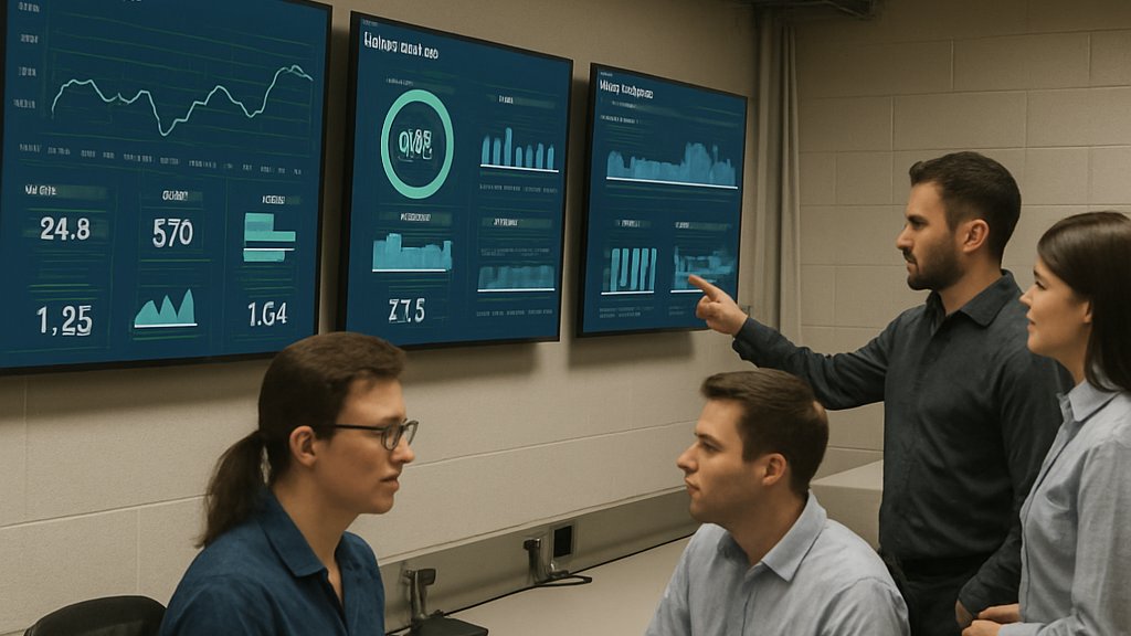 AI Water Usage dashboard guiding campus energy and water decisions