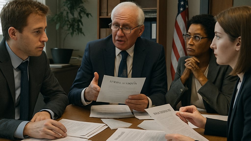 Policy meeting discussing GPT-5.6 delay and AI oversight