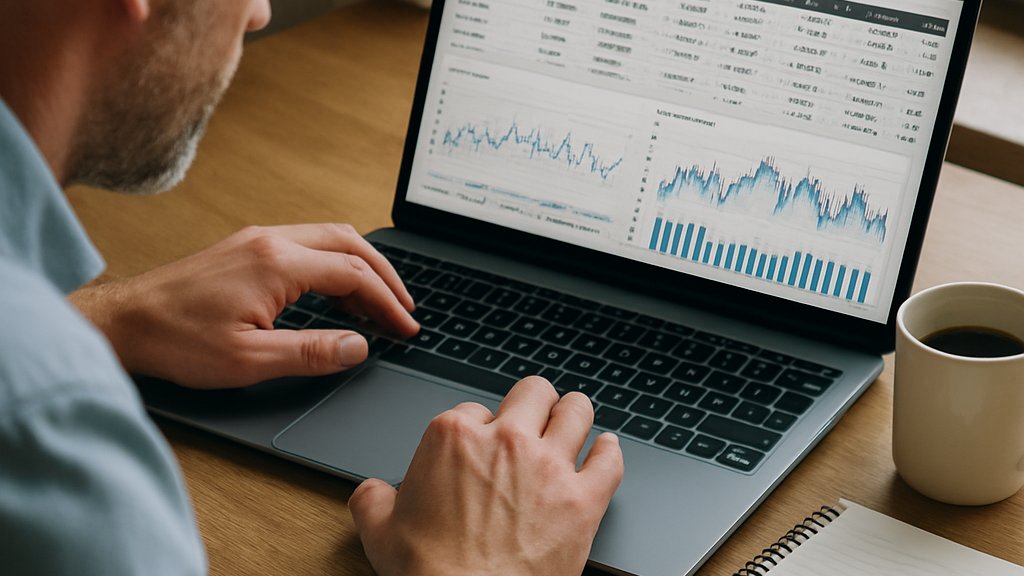 Power Grid Analytics analyst reviewing tabular foundation model data