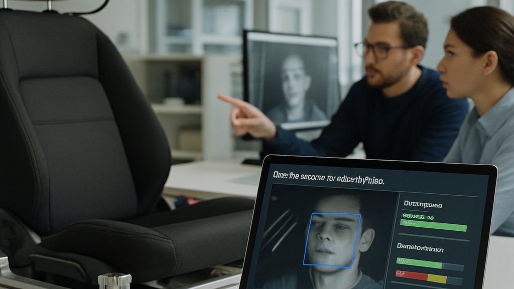 Driver State AI analytics dashboard for emotion data and automotive vision