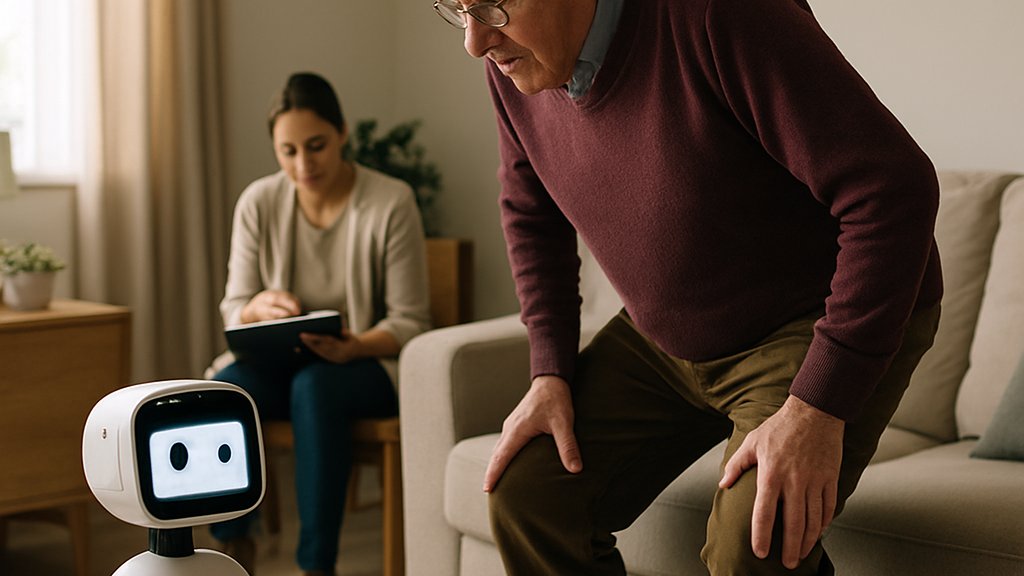 Frailty Screening Robots supporting at-home elderly assessment and care workflow