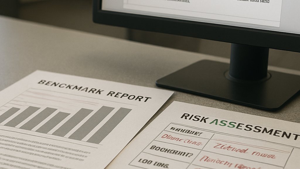 Review Agent Security benchmark report with narrative test findings
