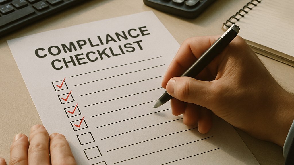 Compliance checklist for AI governance framework and audit preparation