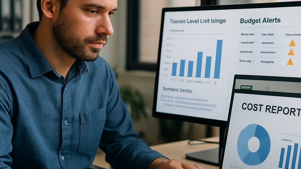 RAG Cost Management expert reviewing multi-tenant usage and budget alerts