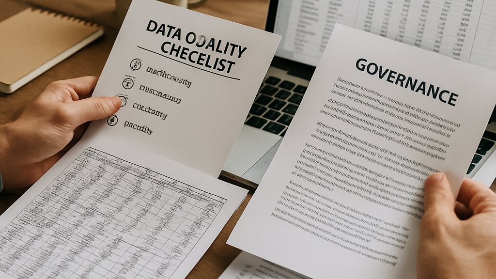 Data cleanup and governance planning for enterprise strategy