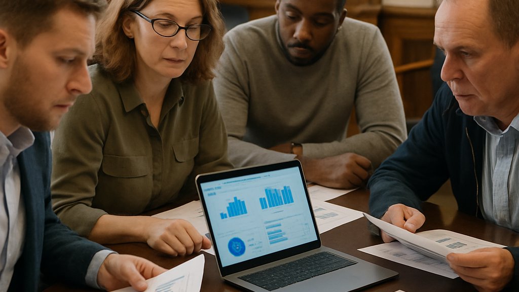Public Data Benchmark team comparing government datasets and multi-table reasoning