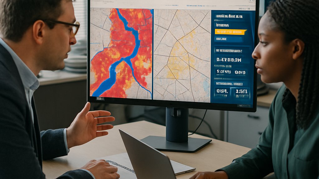 Climate Risk AI supports insurers and planners with flood damage prediction dashboards
