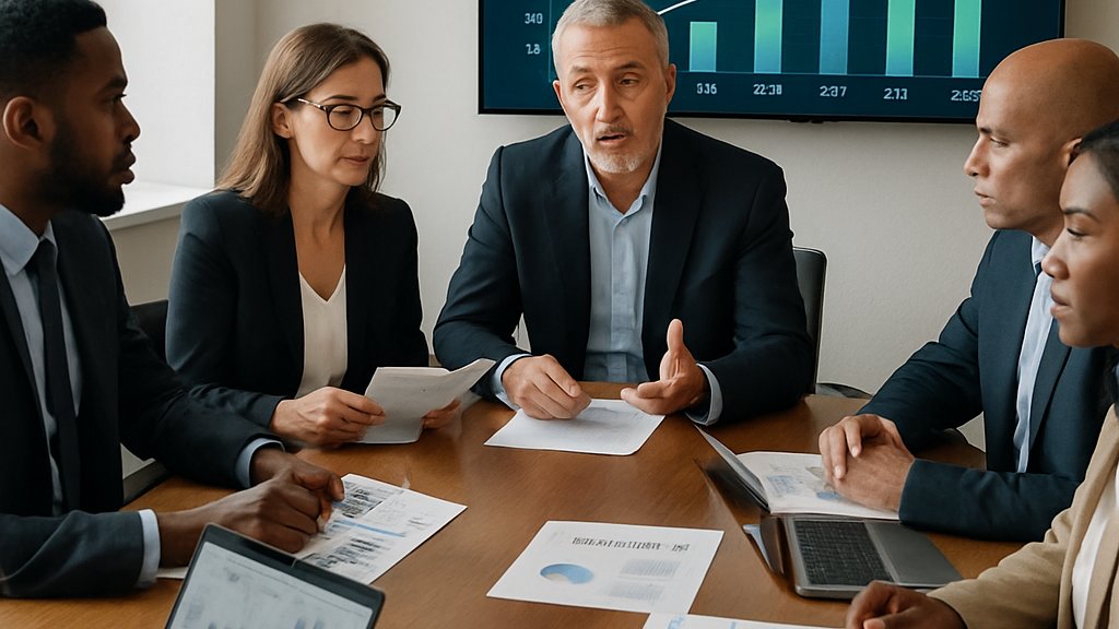 Executives discuss AI market correction and enterprise capex strategy in boardroom