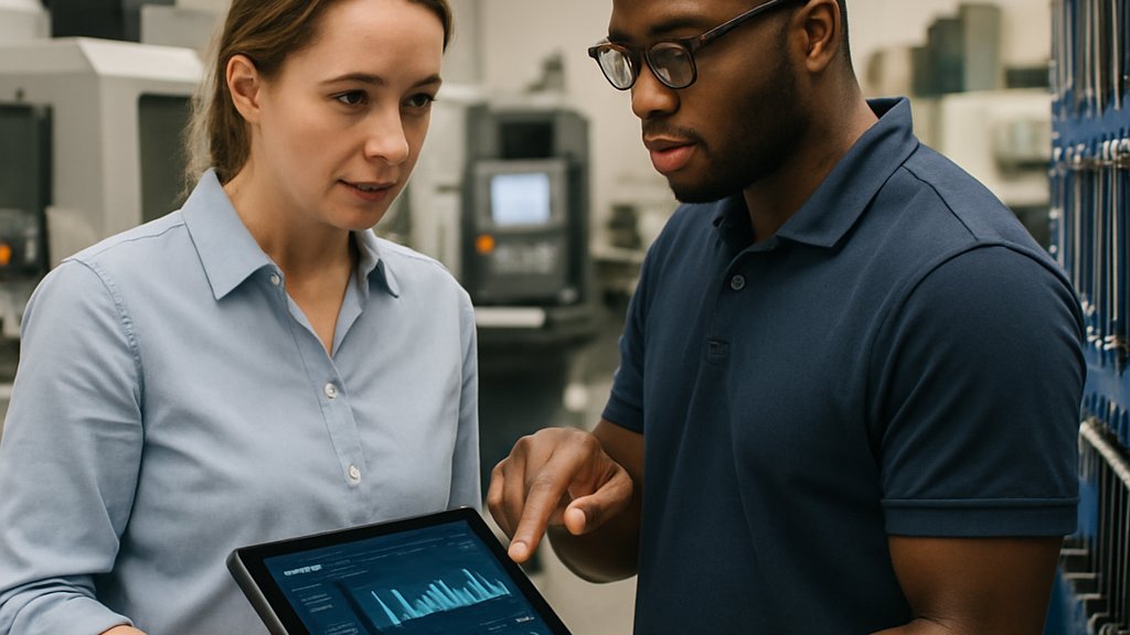AI-Driven Science and industrial automation in a manufacturing workspace