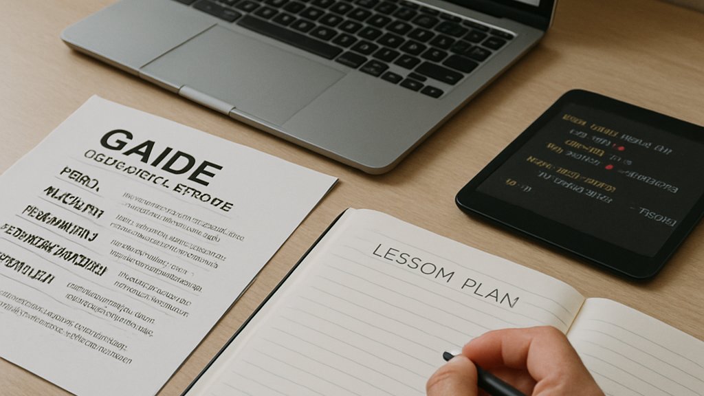 Vibe Coding Education GAIDE framework planning on an educator workspace