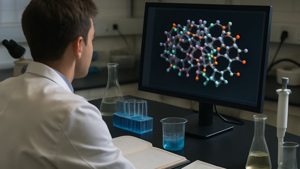 Insilico SK Bio AI drug discovery research laboratory analysis