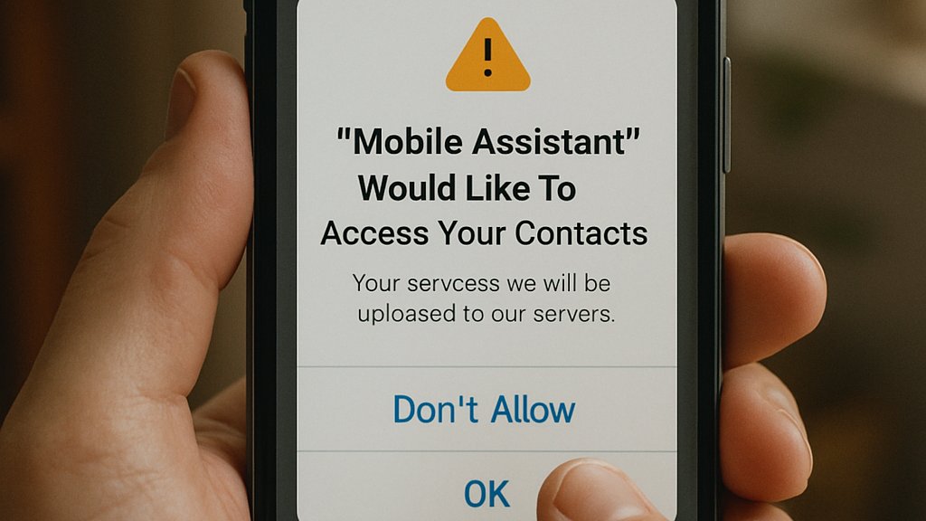 GUI Agent Security on smartphone with permission warning and user review