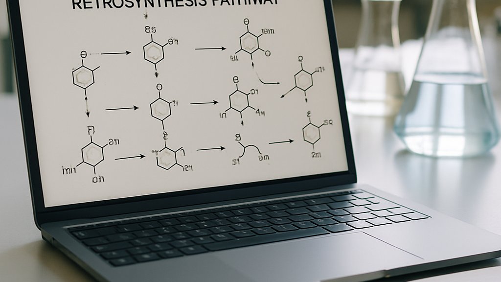 Retrosynthesis Agent pathway chart displayed for drug discovery research