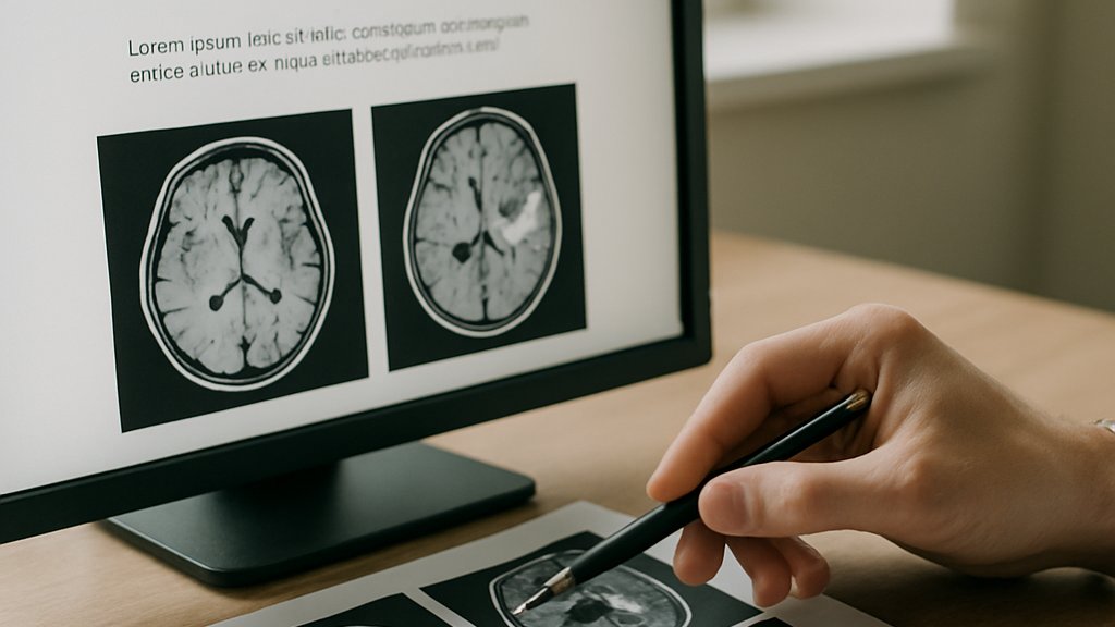 MRI Report AI supporting brain oncology MRI report accuracy and review