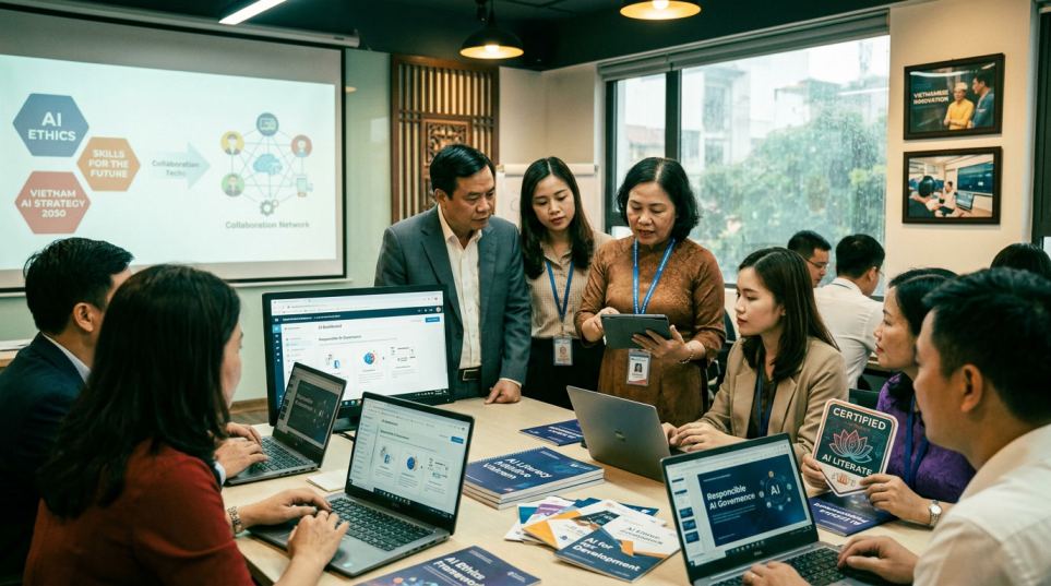 Vietnam AI literacy initiative promoting responsible AI training and workforce development