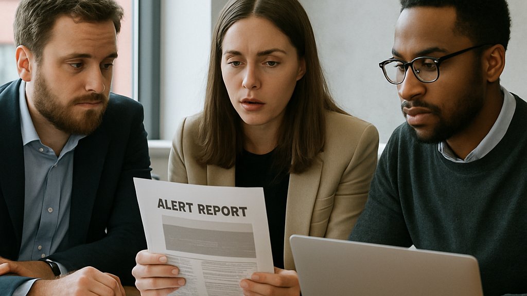 Firestorm Detection crisis team reviewing brand risk alerts