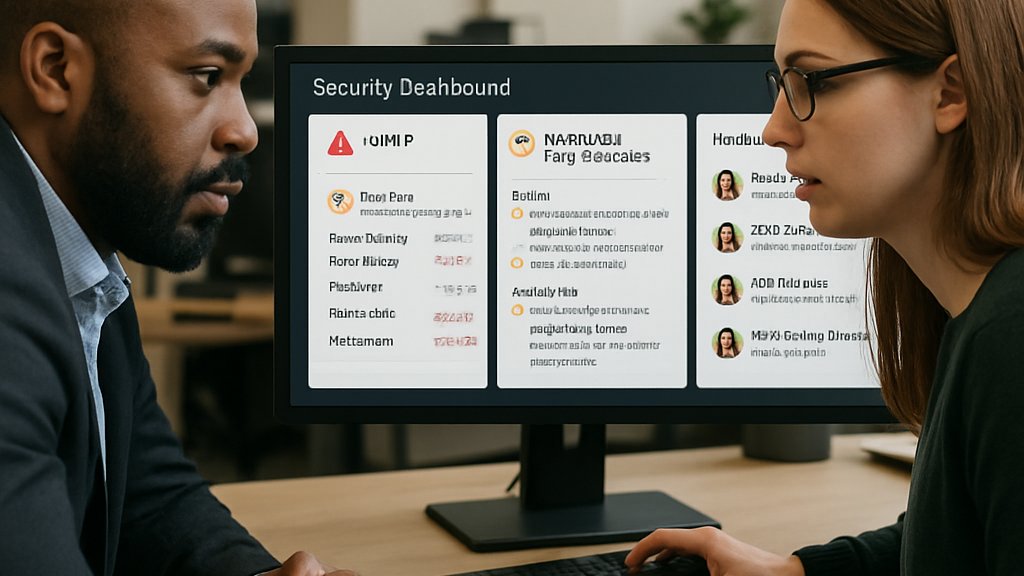 Coding Agent Security team monitoring alerts and development risk