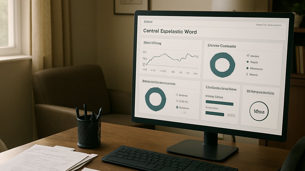 AI Clinical Simulation dashboard for virtual psychiatric ward performance data
