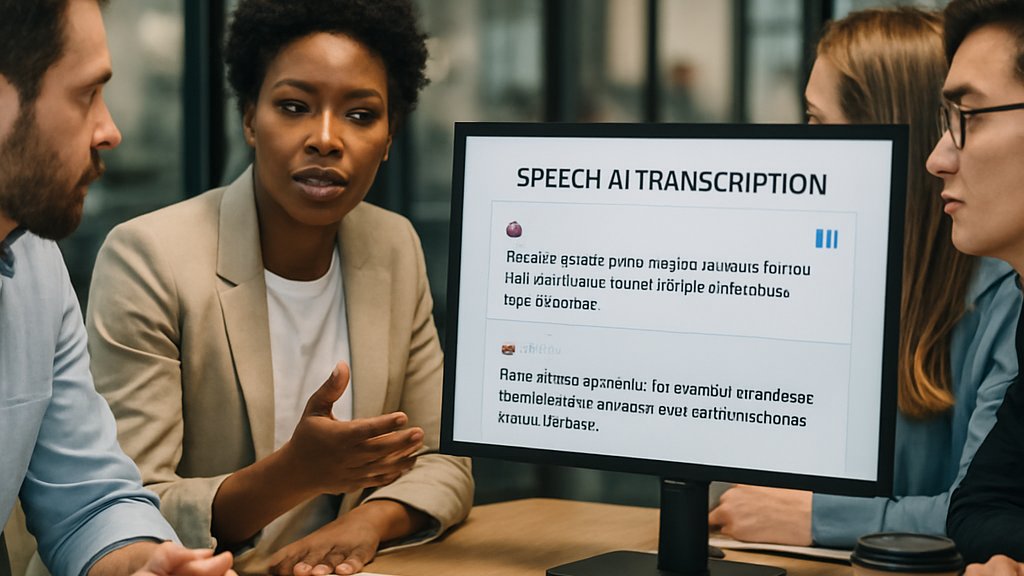 Multilingual Enterprise AI speech AI transcription for business collaboration