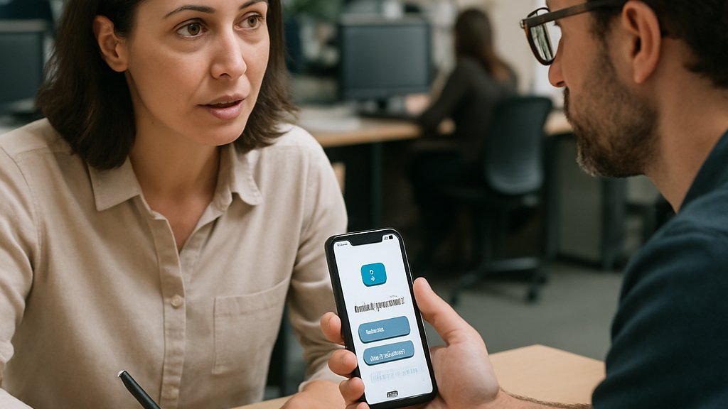 Researchers discussing AI Chatbot Companionship study findings in a newsroom setting