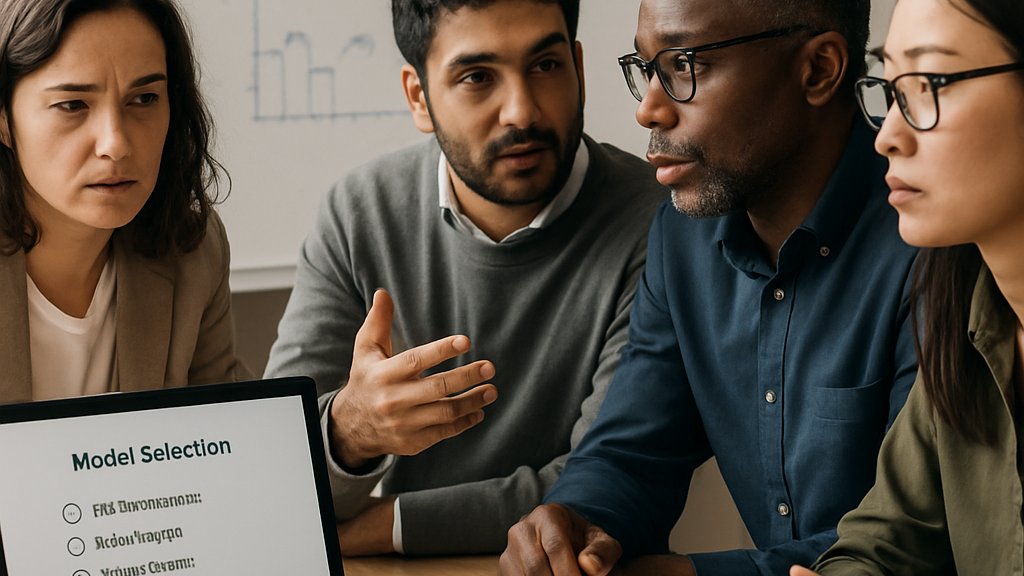 Multimodal Science AI team collaboration with model routing and research governance