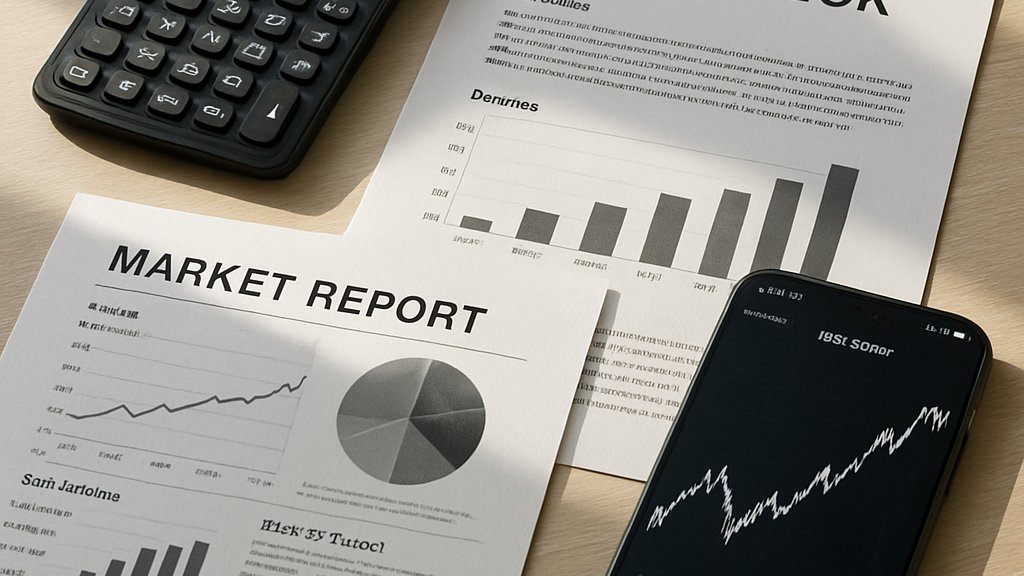 OpenAI funding valuation analysis on a finance desk with reports and charts