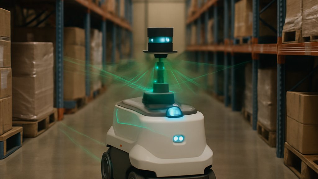LiDAR Robot Navigation autonomous robot avoiding obstacles in a warehouse