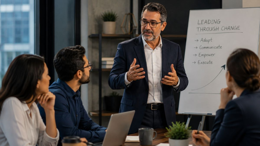 Leading Through Change: Leadership Strategies for Uncertain Times